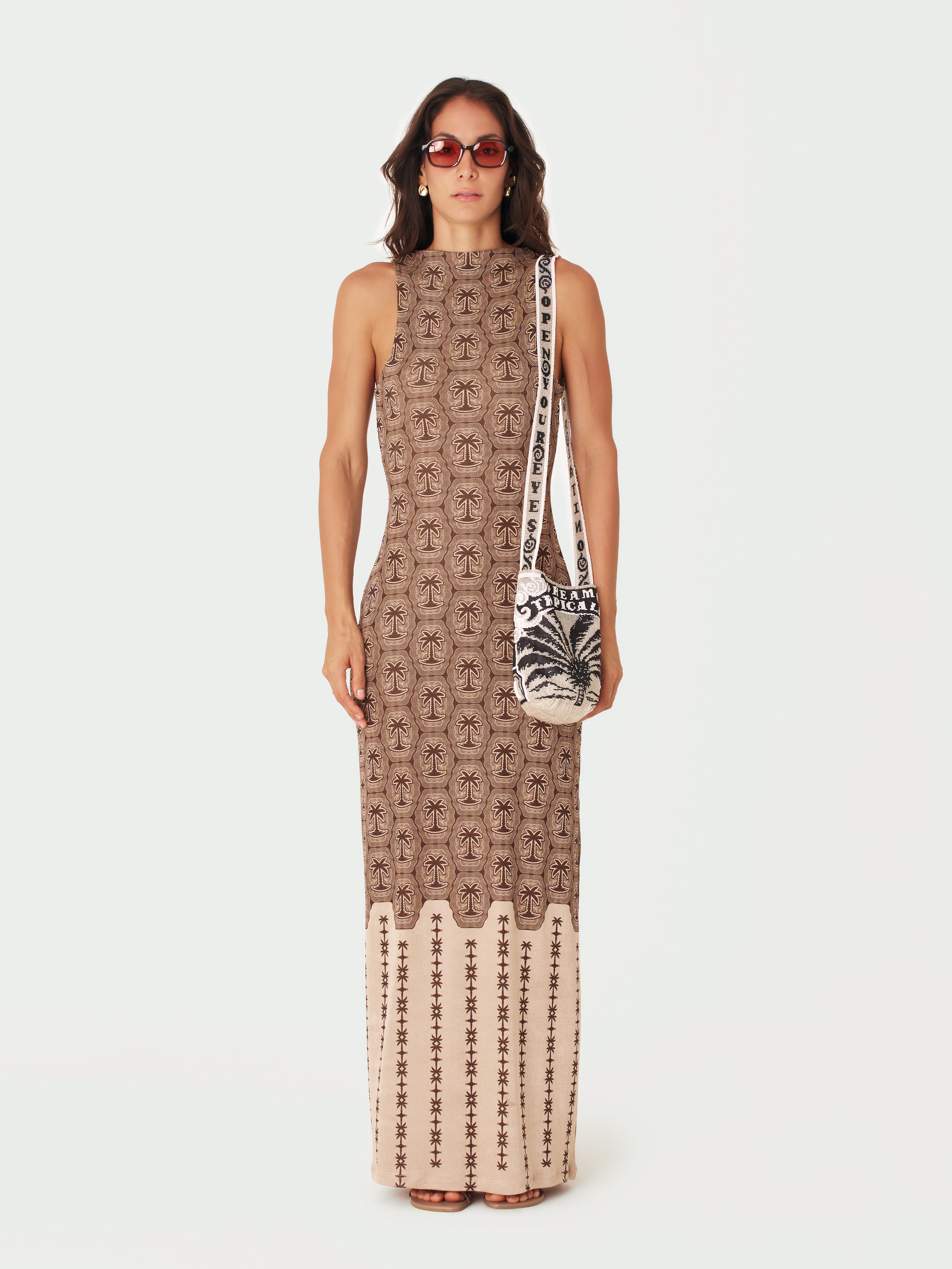 Maxi Dress Vitrola - Champagne