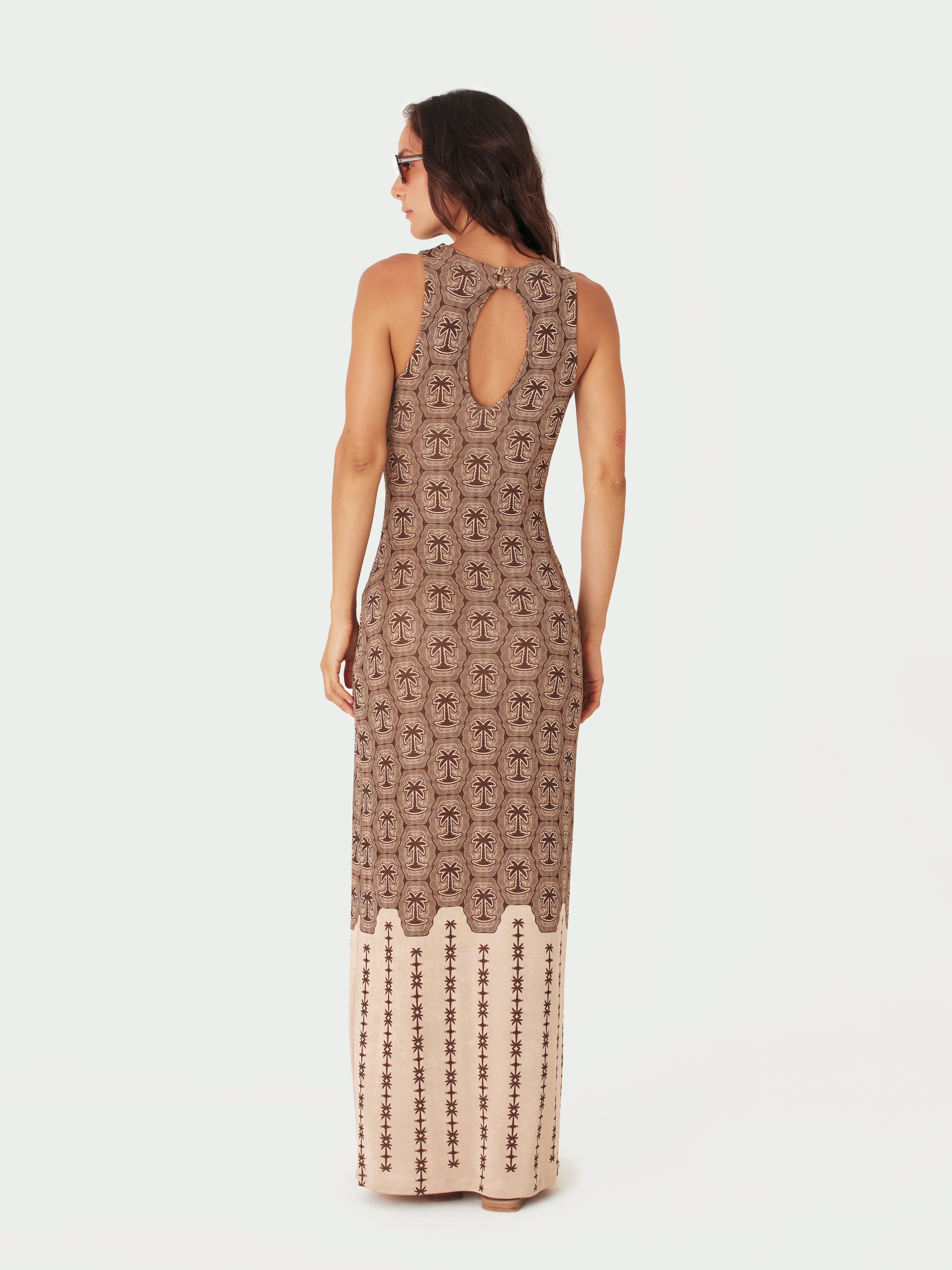 Maxi Dress Vitrola - Champagne